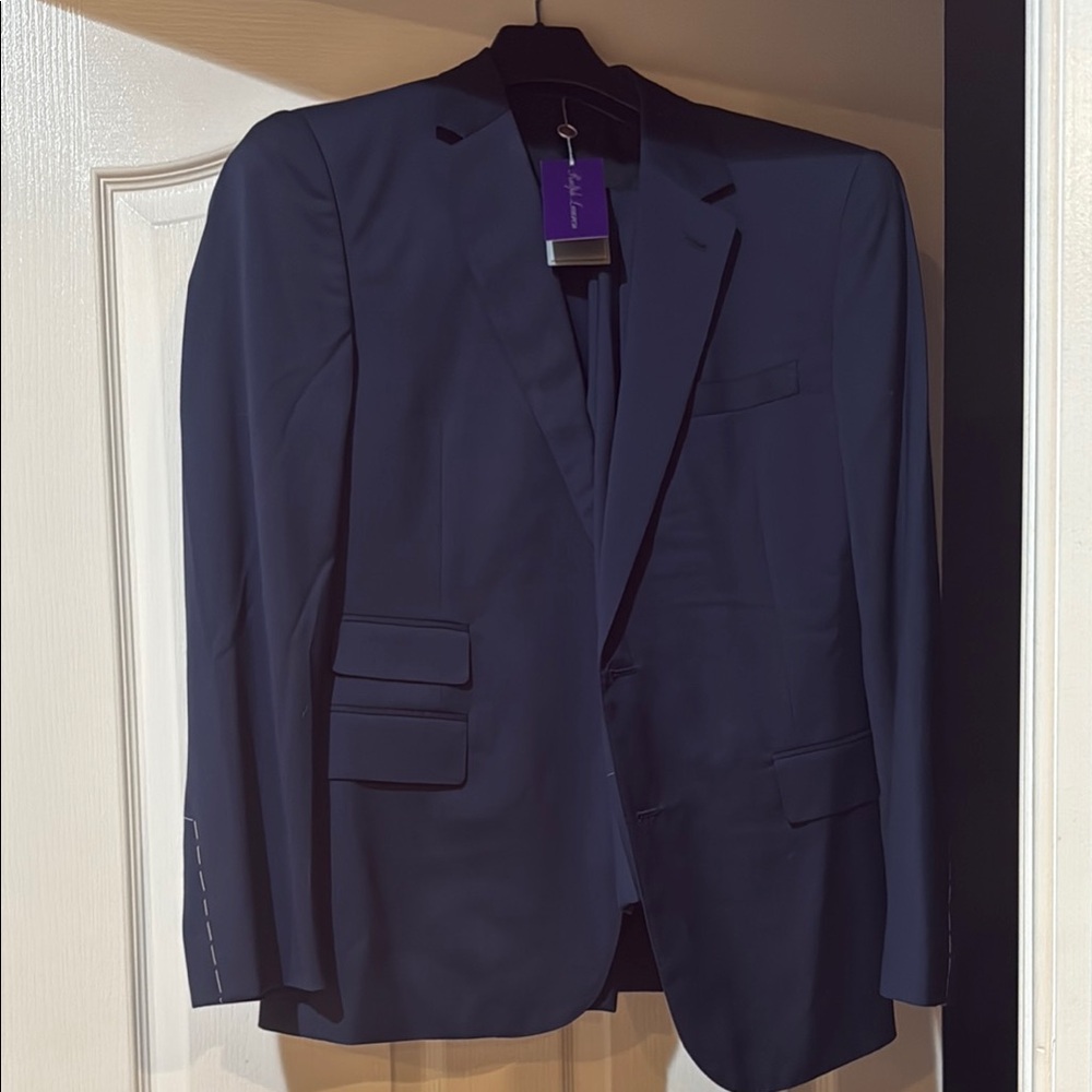 Ralph Lauren Purple Label Navy Suit